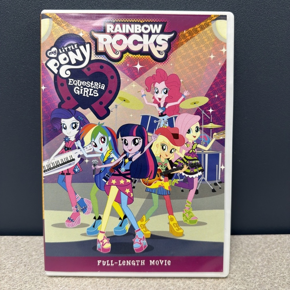 My Little Pony Equestria Girls Rainbow Rocks DVD 2014 Full Movie Bonus Shorts